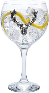 620ML PEWTER STAG HEAD GIN GLASS