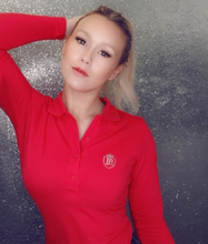 Load image into Gallery viewer, Womens Heritage Long Sleeve Polo