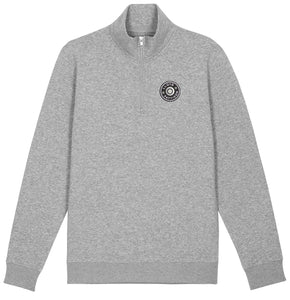Lloyd Pattison Official 1/4 Zip Sweatshirt - Heather Grey