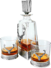 Load image into Gallery viewer, REGAL STAG PEWTER DECANTER 600ML
