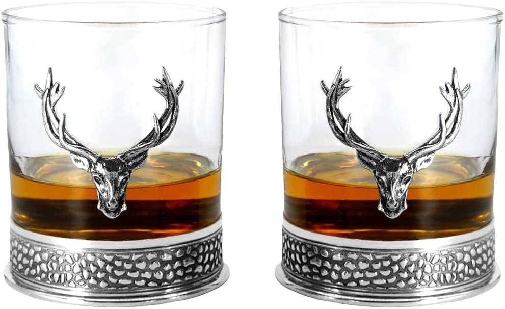 11OZ REGAL STAG DOUBLE TUMBLER