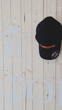 Load image into Gallery viewer, Black &amp; Orange Flexfit Cap