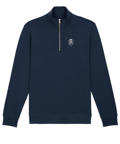 Fullbore Bickleigh 1/4 Zip Sweatshirt - Navy