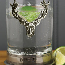 Load image into Gallery viewer, 8OZ STAG HEAD HIGHBALL SPIRITS GLASS DOUBLE SET