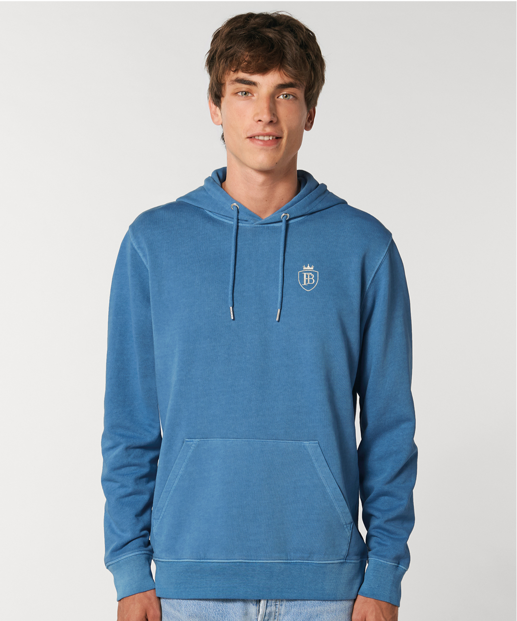 Fullboreuk Vintage Hoodie - Cadet Blue
