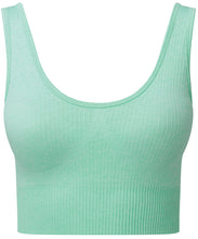 Load image into Gallery viewer, Ribbed Sports Bra